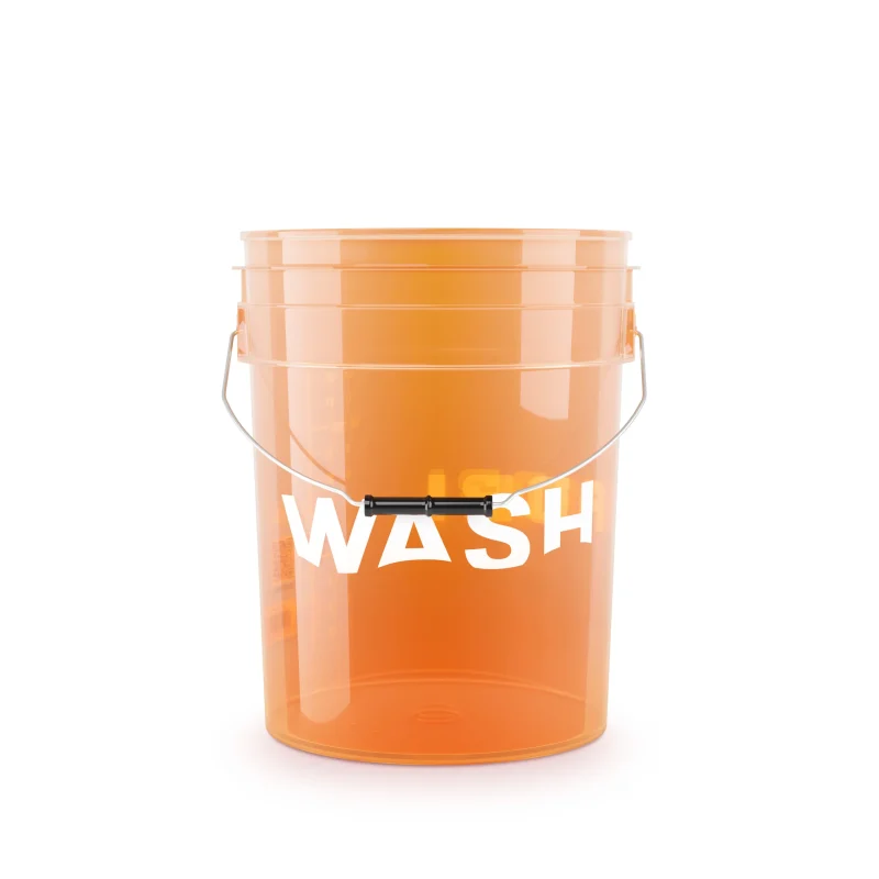 ADBL SECCHIO TRASPARENTE ARANCIONE 20L
